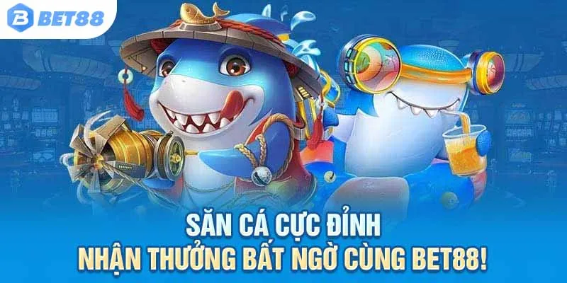 Săn cá cực đỉnh – Nhận thưởng bất ngờ cùng Bet88!